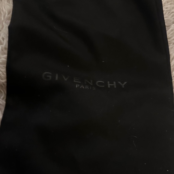 Givenchy Royal Blue Velvet Logo Slides - Picture 5 of 5